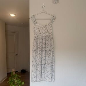 Floral Tiered Maxi Dress